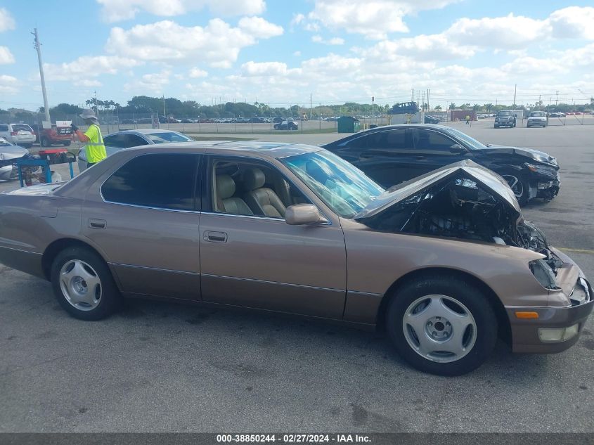 1999 Lexus Ls 400 VIN: JT8BH28F4X0151504 Lot: 38972013