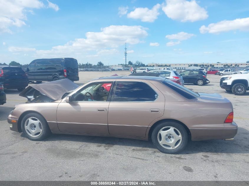 1999 Lexus Ls 400 VIN: JT8BH28F4X0151504 Lot: 38972013