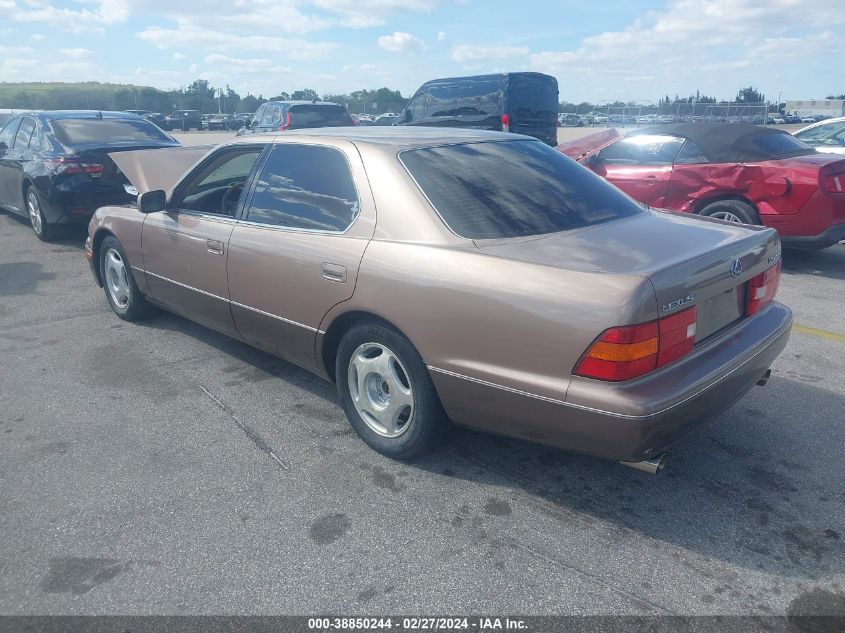 1999 Lexus Ls 400 VIN: JT8BH28F4X0151504 Lot: 38972013