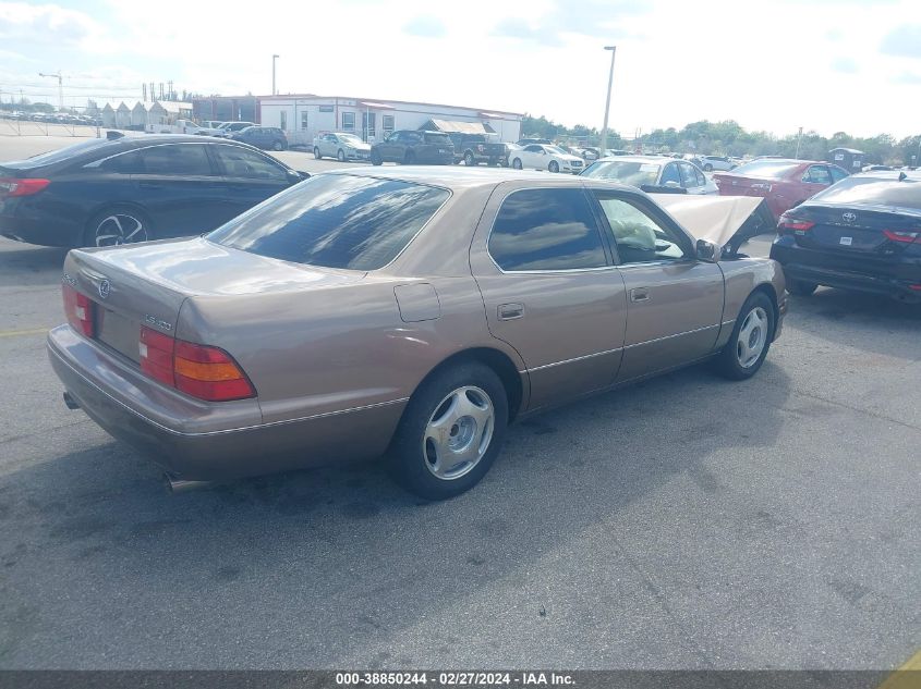 1999 Lexus Ls 400 VIN: JT8BH28F4X0151504 Lot: 38972013