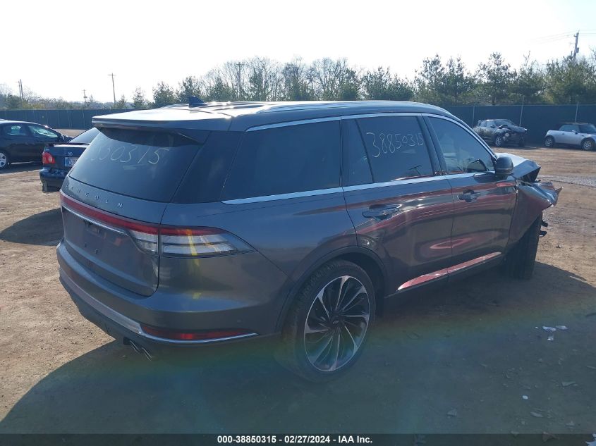 5LM5J7XC9MGL10231 2021 Lincoln Aviator Reserve