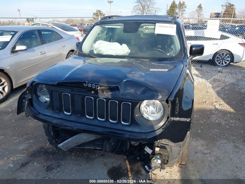 2016 Jeep Renegade Latitude VIN: ZACCJBBT0GPD97632 Lot: 38850330