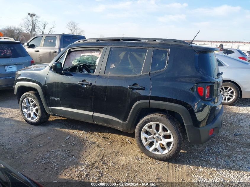 2016 Jeep Renegade Latitude VIN: ZACCJBBT0GPD97632 Lot: 38850330