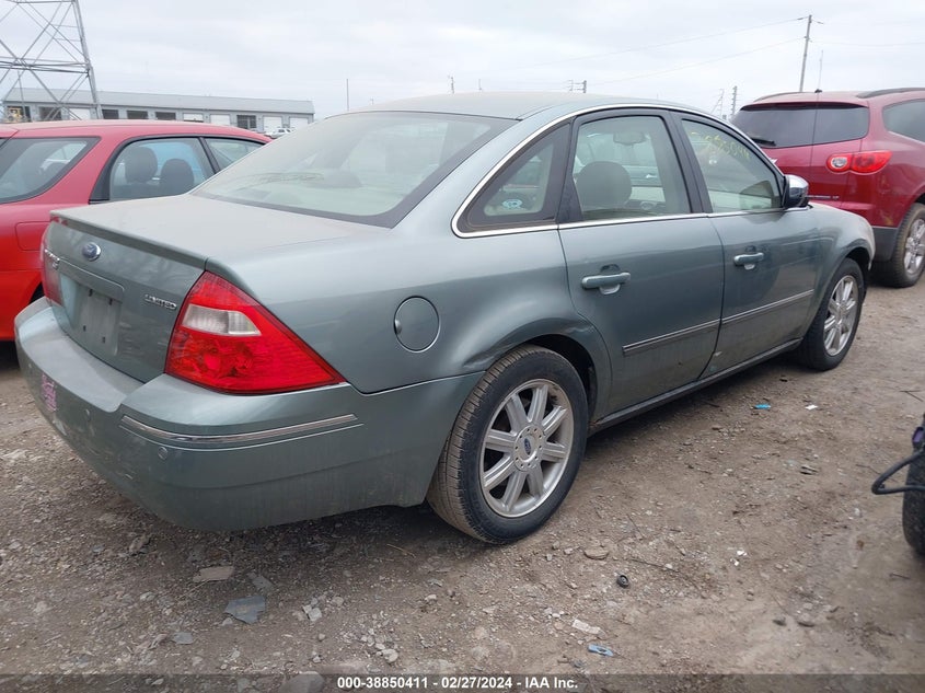 2005 Ford Five Hundred Limited VIN: 1FAHP28105G194685 Lot: 38850411