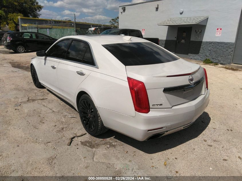 2018 Cadillac Cts Premium Luxury VIN: 1G6AS5SS0J0104907 Lot: 38850528