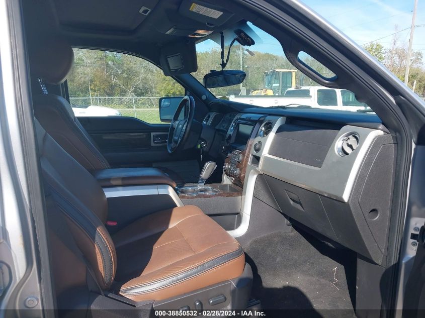 2013 Ford F-150 Platinum VIN: 1FTFW1CT3DFC39596 Lot: 38850532