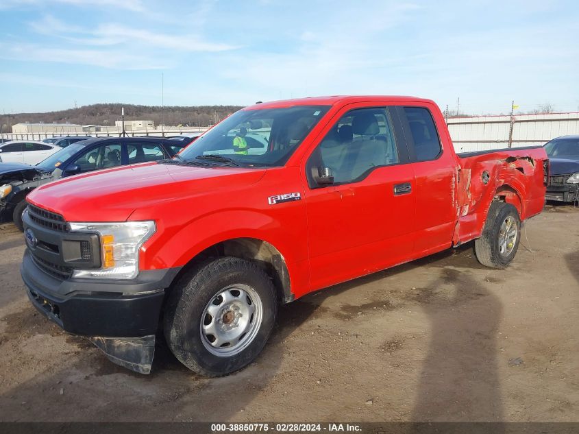 2019 Ford F-150 Xl VIN: 1FTEX1CP6KKD07664 Lot: 38850775