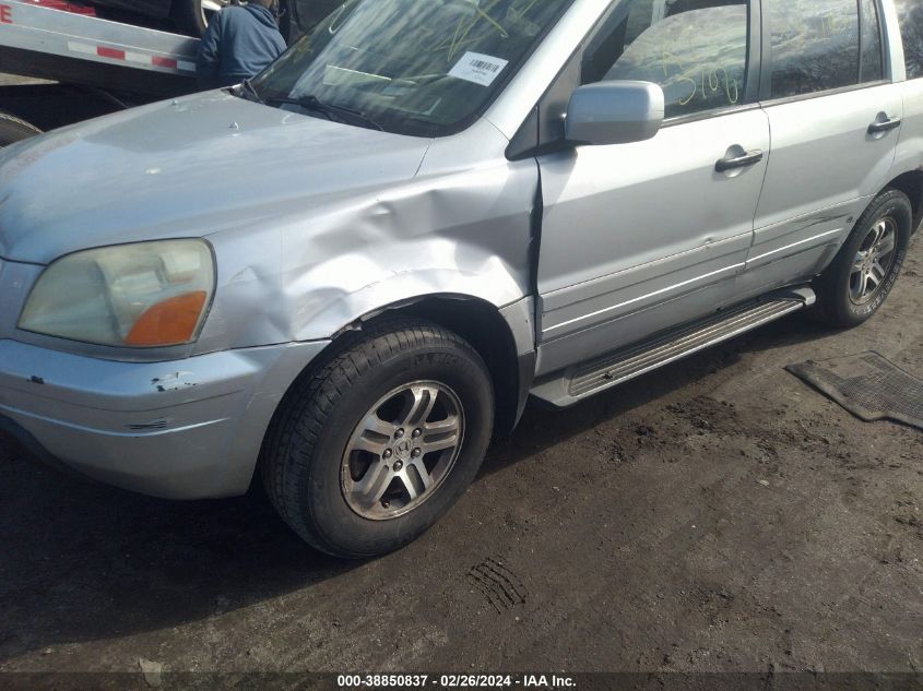 2003 Honda Pilot Ex-L VIN: 2HKYF18533H548427 Lot: 38850837