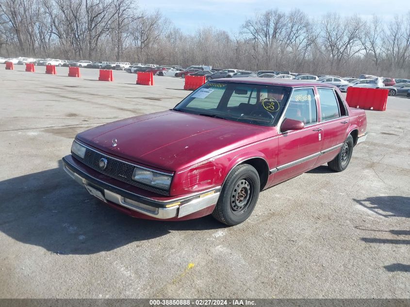 1989 Buick Lesabre Custom VIN: 1G4HP54CXKH438489 Lot: 38850888