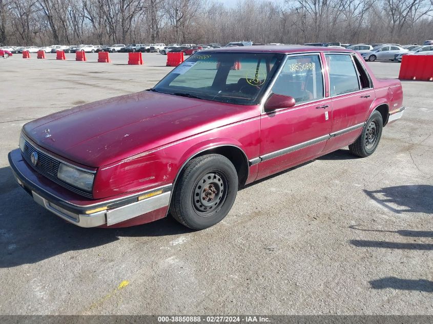 1989 Buick Lesabre Custom VIN: 1G4HP54CXKH438489 Lot: 38850888