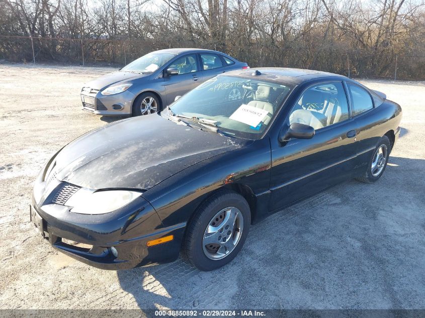 2005 Pontiac Sunfire VIN: 3G2JB12F25S193147 Lot: 38850892