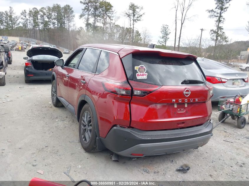 2023 Nissan Rogue S Fwd VIN: 5N1BT3AA5PC806042 Lot: 38850951