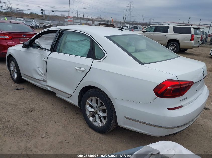 2017 Volkswagen Passat 1.8T S VIN: 1VWAT7A33HC031795 Lot: 38850977