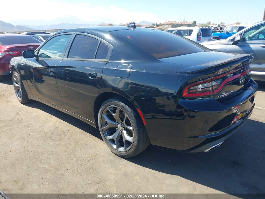 2015 Dodge Charger Sxt VIN: 2C3CDXHGXFH858144 Lot: 38850991