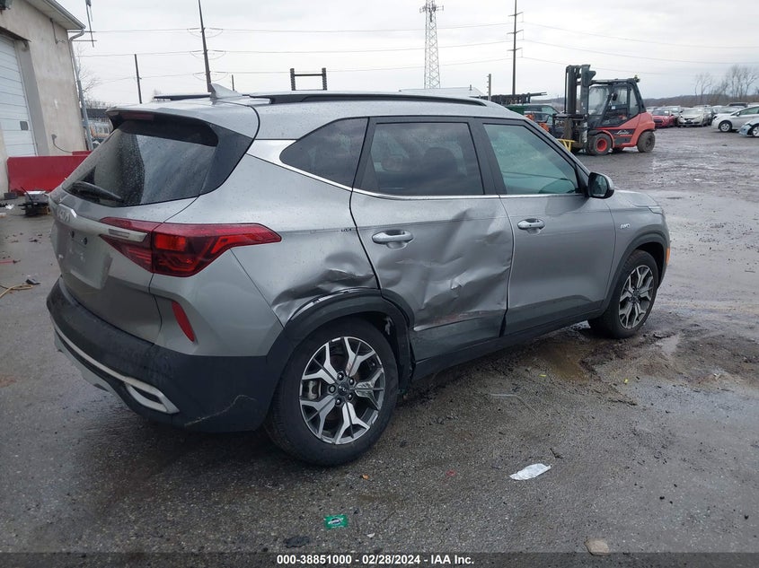 2023 Kia Seltos Ex VIN: KNDERCAA2P7356648 Lot: 38851000