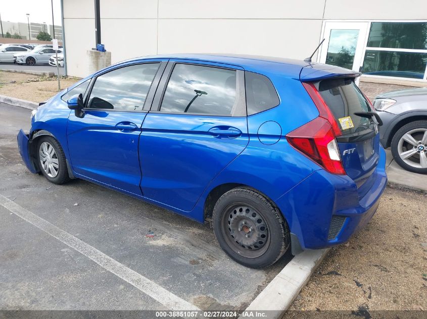 2015 HONDA FIT LX - 3HGGK5H5XFM751197