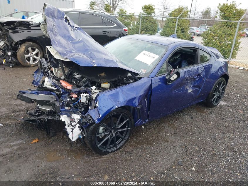 2023 Toyota Gr86 Premium VIN: JF1ZNBF13P8758288 Lot: 38851068