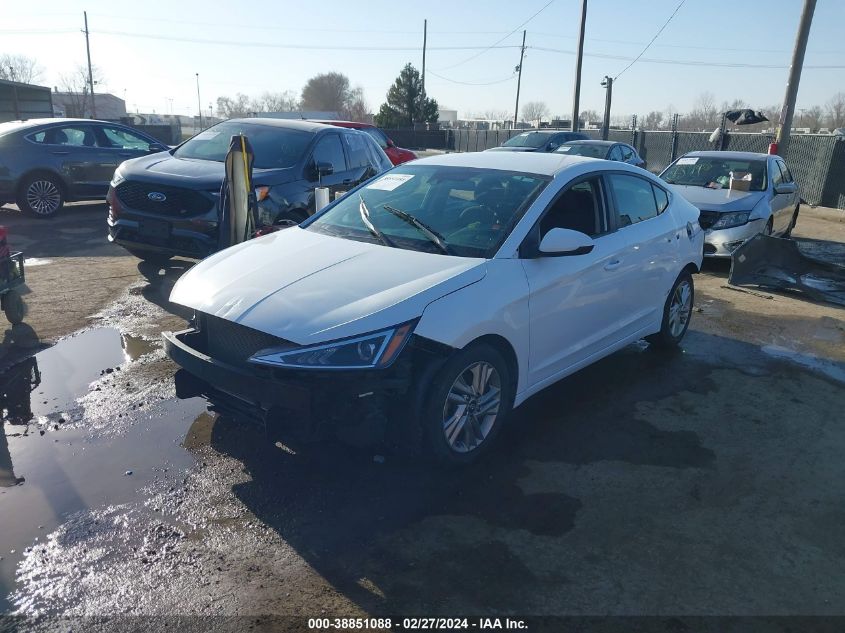 2020 Hyundai Elantra Sel VIN: 5NPD84LF1LH525691 Lot: 38851088