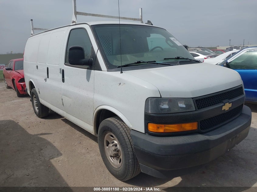 VIN 1GCWGAFP3K1349361 2019 CHEVROLET EXPRESS 2500 WORK VAN