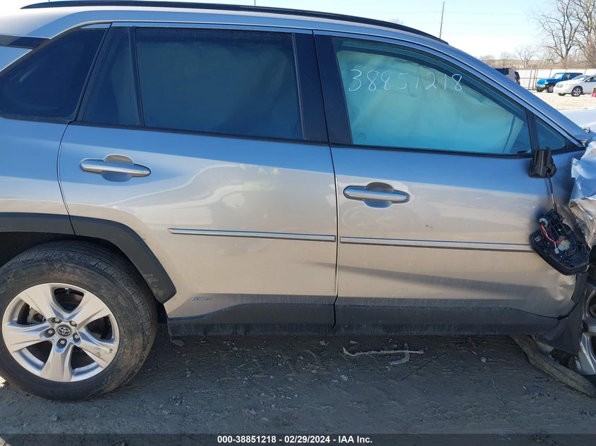 VIN 4T3RWRFV0LU002263 2020 TOYOTA RAV4 XLE HYBRID