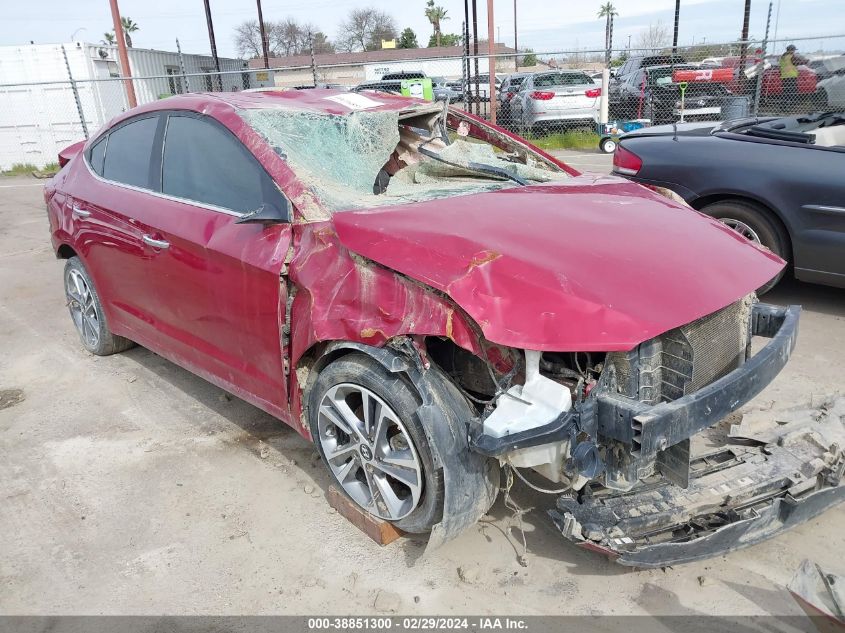 KMHD84LF1HU310711 2017 HYUNDAI ELANTRA - Image 1