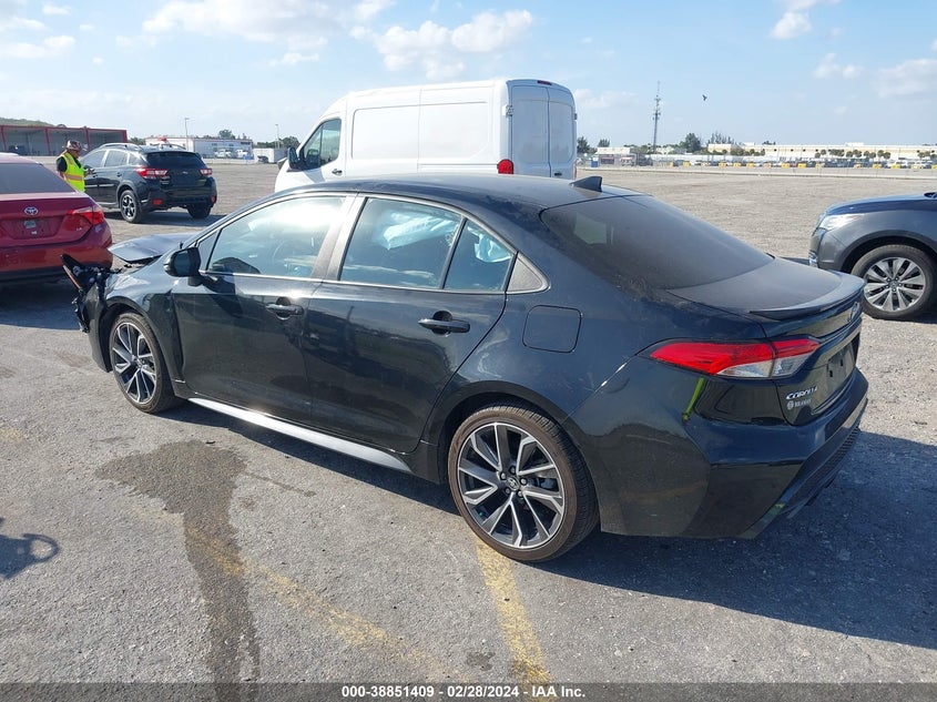VIN 5YFS4RCE8LP031807 2020 TOYOTA COROLLA SE/NIGHT SHADE