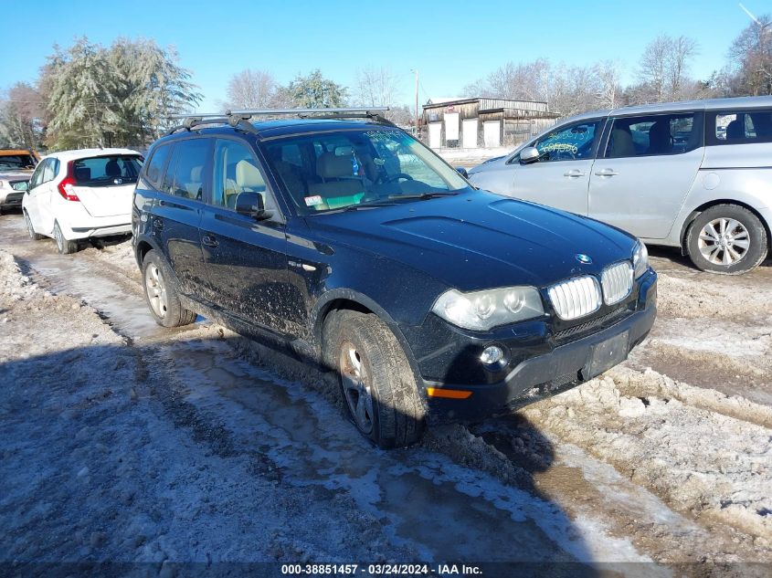 2008 BMW X3 3.0Si VIN: WBXPC93438WJ11632 Lot: 38851457