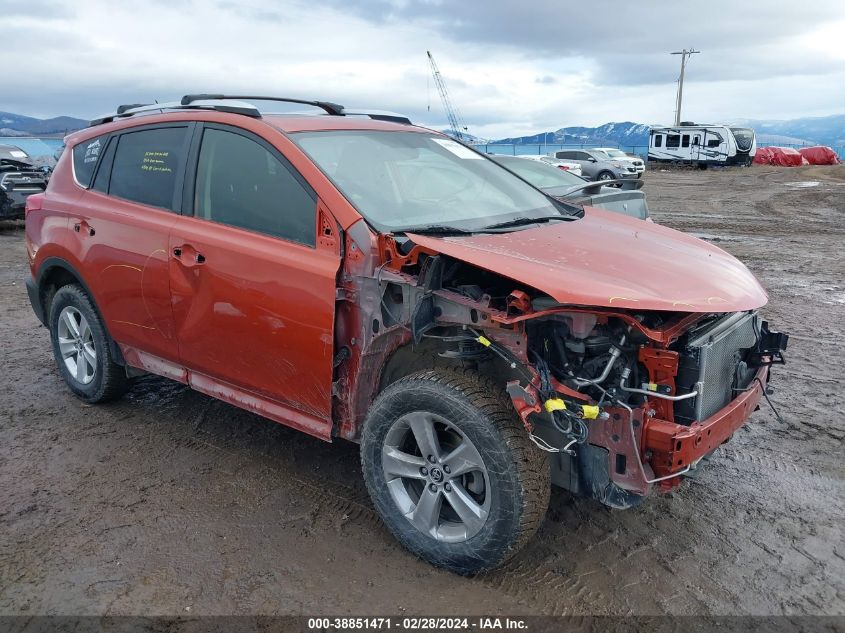 2015 Toyota Rav4 Xle VIN: JTMRFREV5FJ045968 Lot: 38851471