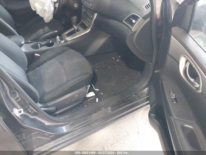 2014 Nissan Sentra Sv VIN: 1N4AB7AP1EN855941 Lot: 38851489