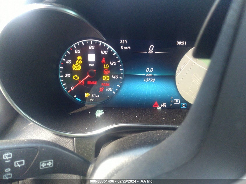 2022 MERCEDES-BENZ GLC VIN: W1N0G8EBXNV392279