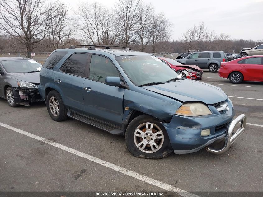 2006 Acura Mdx VIN: 2HNYD188X6H544950 Lot: 38851537