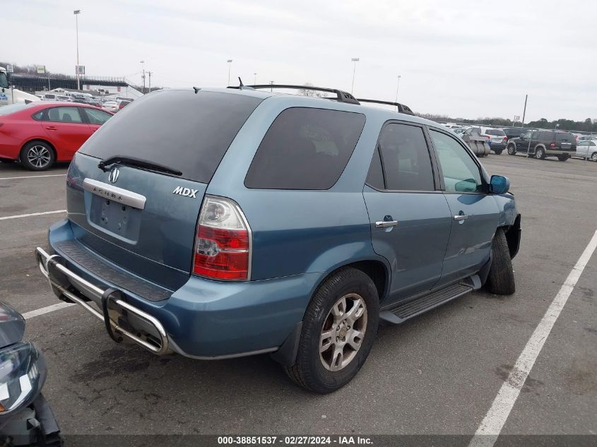 2006 Acura Mdx VIN: 2HNYD188X6H544950 Lot: 38851537