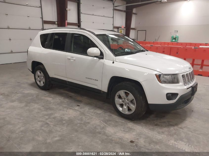 2016 Jeep Compass Latitude VIN: 1C4NJCEA1GD735529 Lot: 38851621