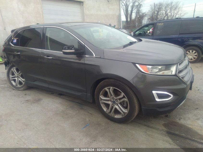 2018 Ford Edge Titanium VIN: 2FMPK4K95JBB75545 Lot: 38851634