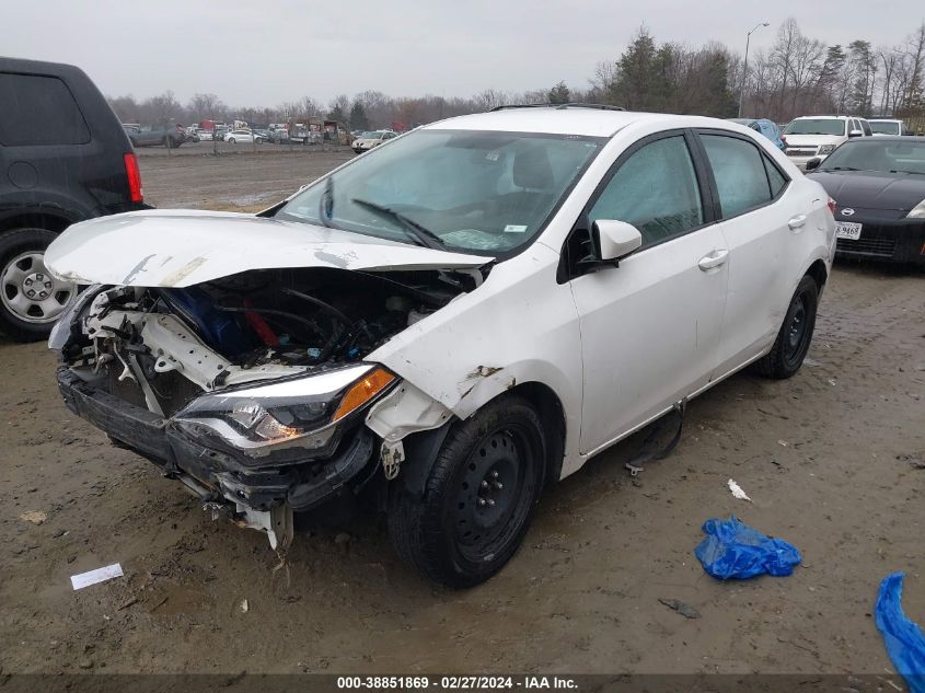 2016 Toyota Corolla Le VIN: 2T1BURHE9GC719233 Lot: 38851869