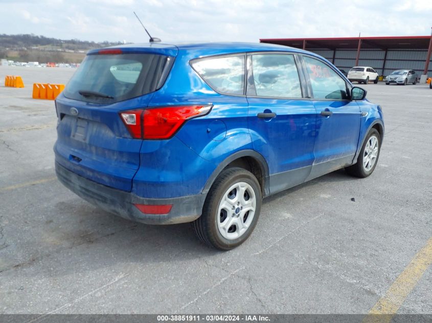 2019 Ford Escape S VIN: 1FMCU0F75KUB53941 Lot: 38851911