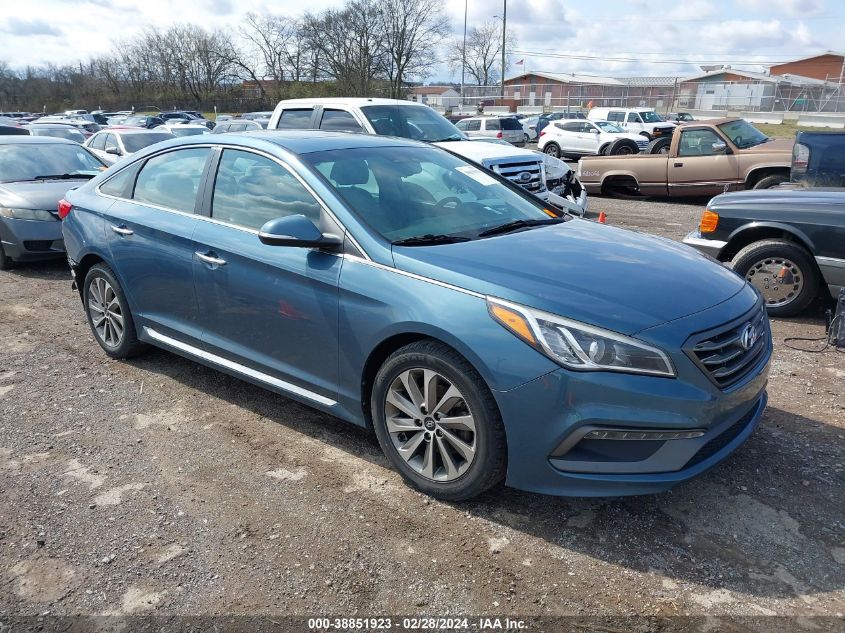 2017 Hyundai Sonata Sport VIN: 5NPE34AF8HH482089 Lot: 38851923