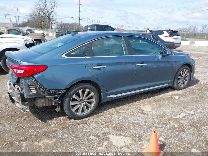 2017 Hyundai Sonata Sport VIN: 5NPE34AF8HH482089 Lot: 38851923