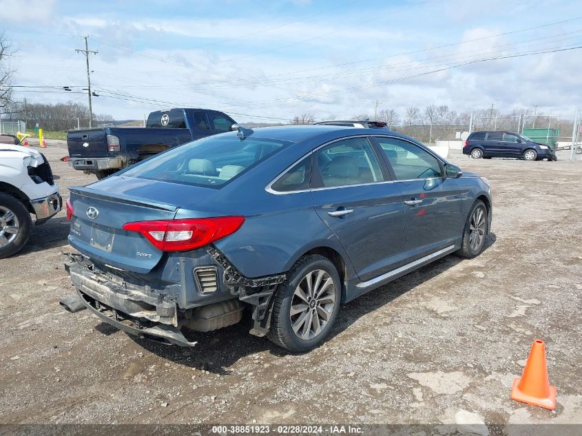 2017 Hyundai Sonata Sport VIN: 5NPE34AF8HH482089 Lot: 38851923