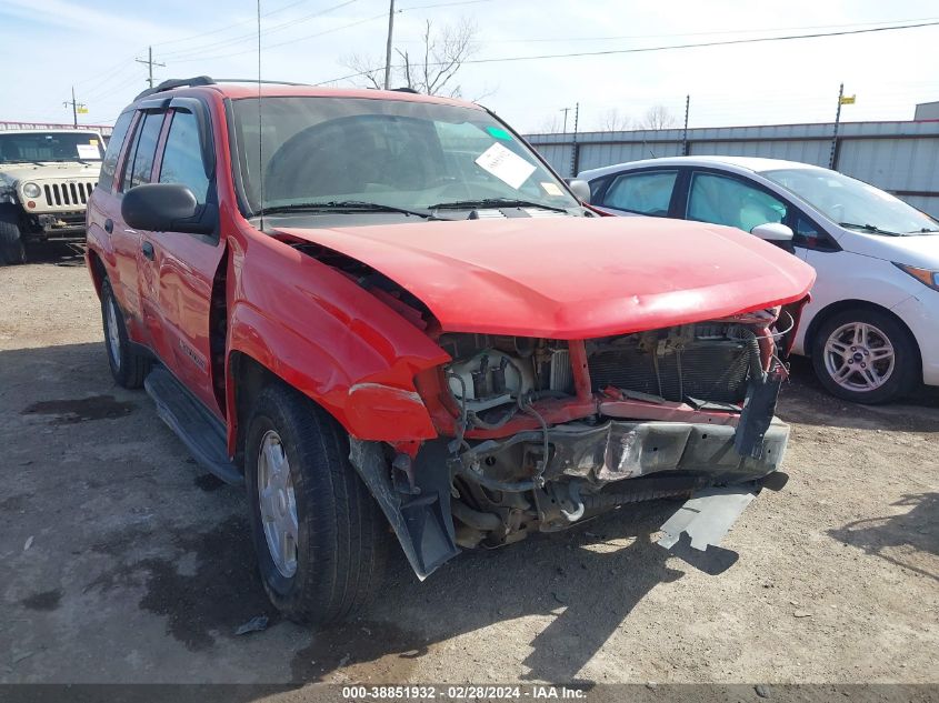 2002 Chevrolet Trailblazer Ls VIN: 1GNDT13S722452280 Lot: 38851932