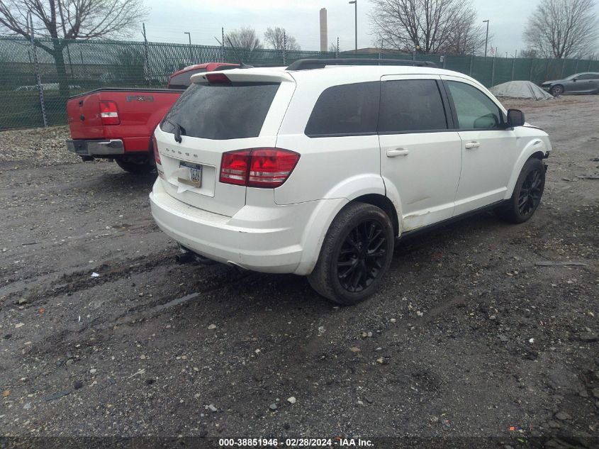 2017 Dodge Journey Se VIN: 3C4PDCAB7HT549858 Lot: 38851946