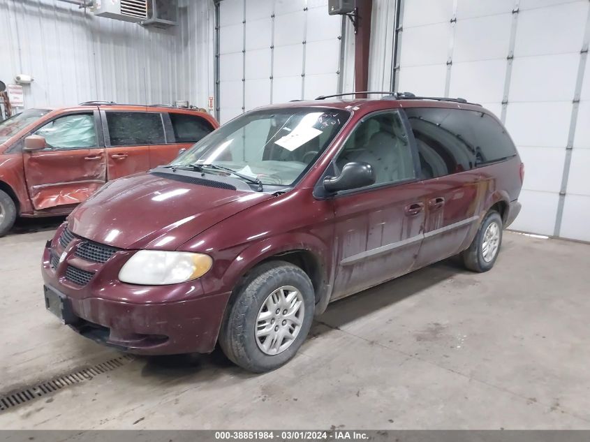 2002 Dodge Grand Caravan Sport VIN: 2B4GP443X2R572687 Lot: 38851984