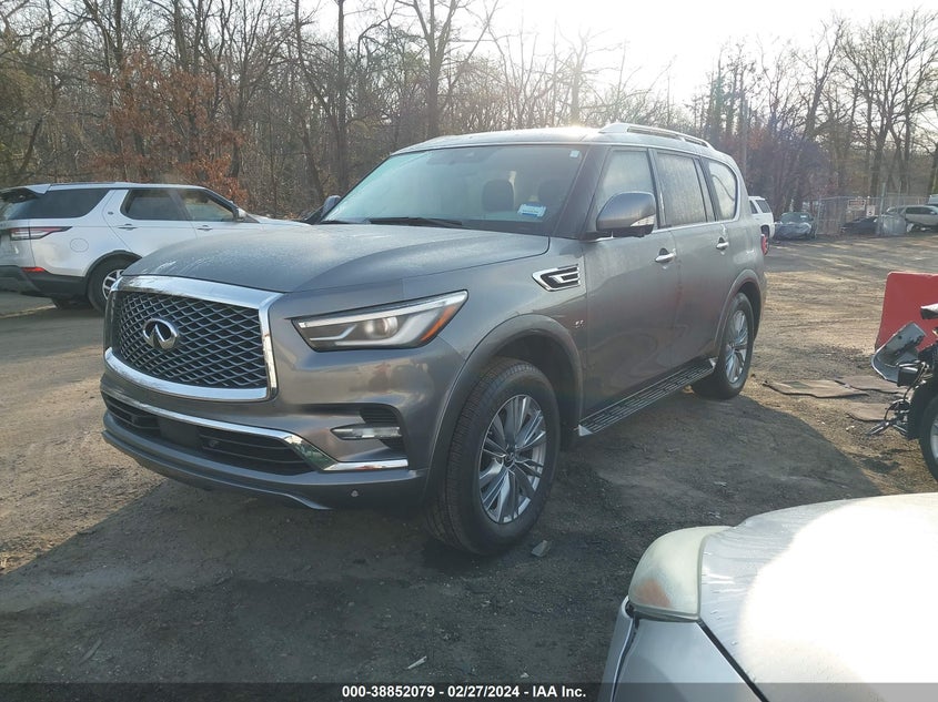 2020 Infiniti Qx80 Luxe VIN: JN8AZ2NF4L9702667 Lot: 38852079