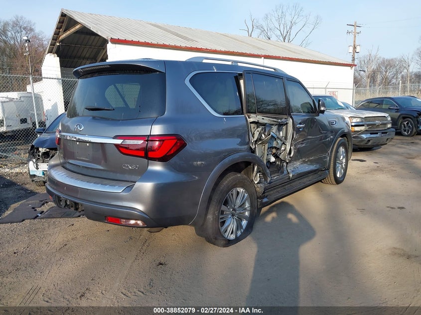2020 Infiniti Qx80 Luxe VIN: JN8AZ2NF4L9702667 Lot: 38852079