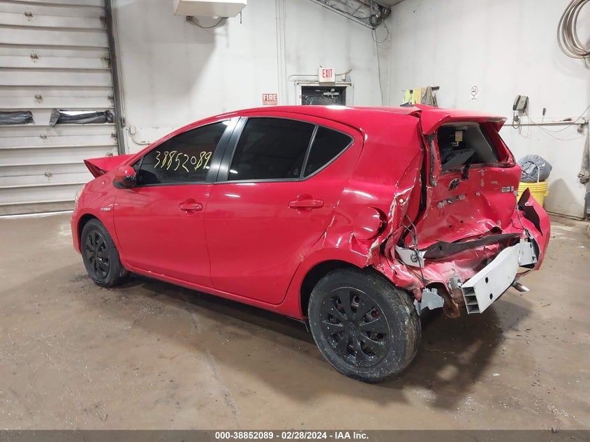 2012 Toyota Prius C One VIN: JTDKDTB30C1506528 Lot: 38852089