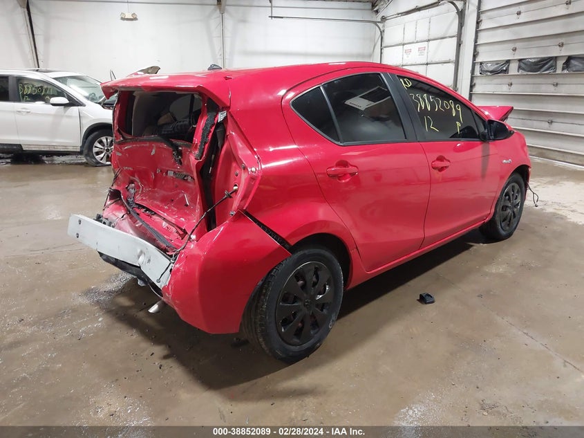 2012 Toyota Prius C One VIN: JTDKDTB30C1506528 Lot: 38852089