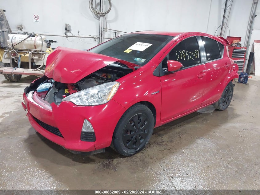 2012 Toyota Prius C One VIN: JTDKDTB30C1506528 Lot: 38852089