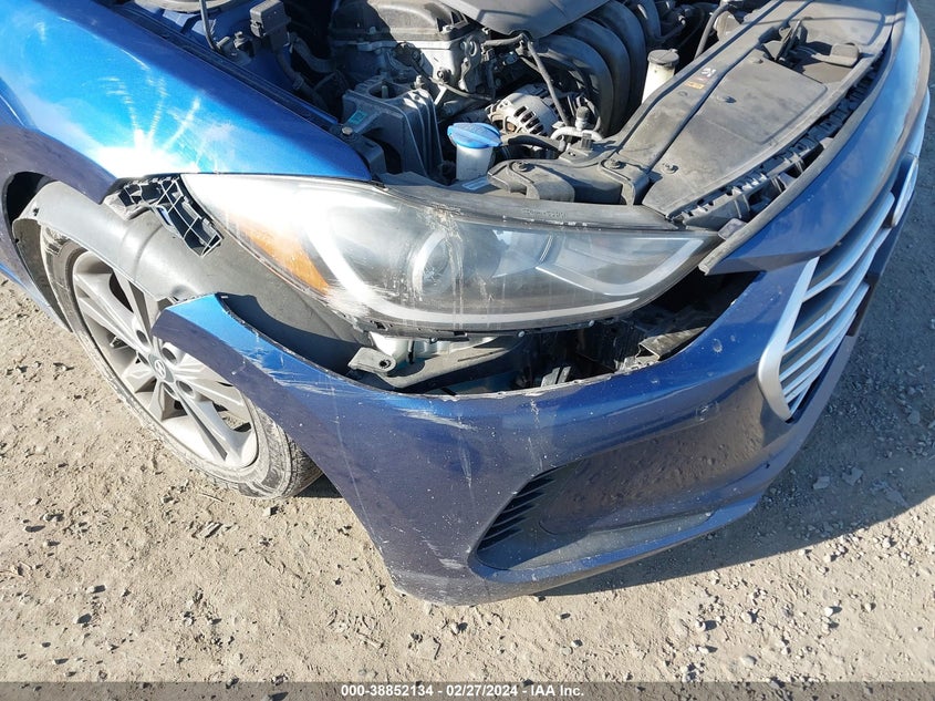 VIN 5NPD84LF8JH346786 2018 HYUNDAI ELANTRA SEL/VALUE/LIMITED