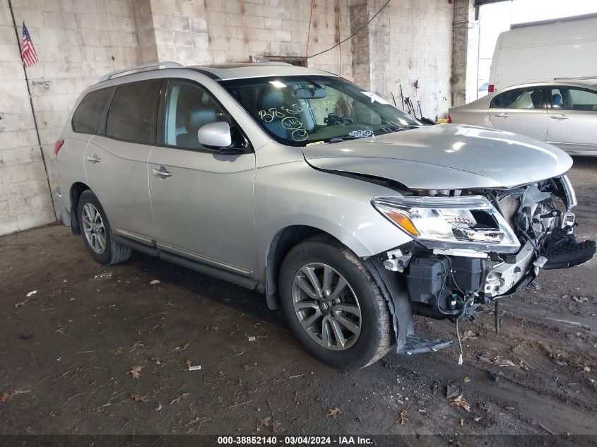 2014 Nissan Pathfinder Sl VIN: 5N1AR2MM8EC721526 Lot: 38852140