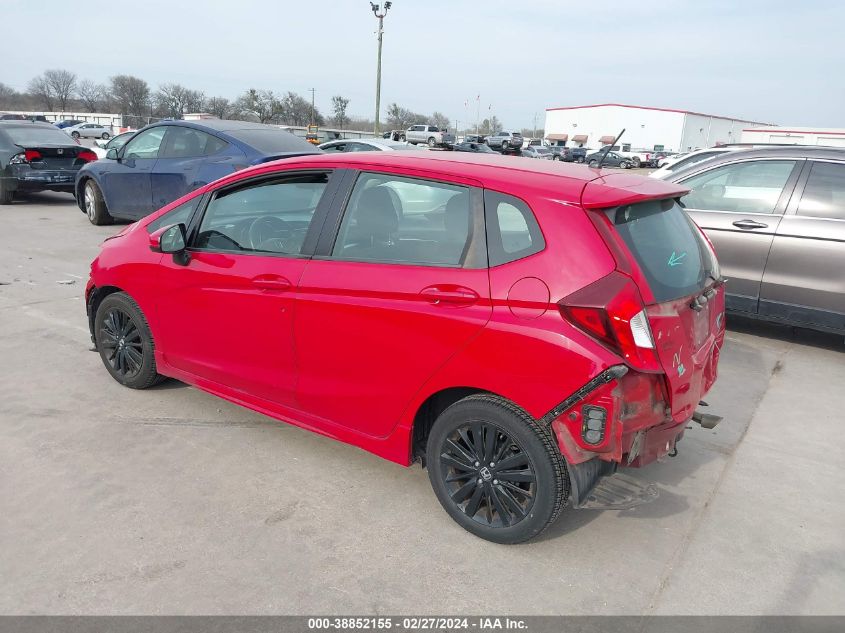 2018 Honda Fit Sport VIN: 3HGGK5H76JM715839 Lot: 38852155